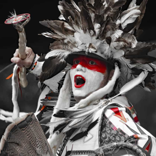 1st Merit Award BC Prince George Photographic Society Sandra Hay Native Dancer