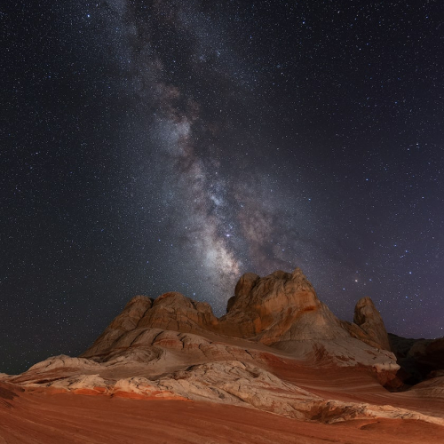 1st_Merit_Award-LA-Dan Sigouin-Milky Way At White Pocket