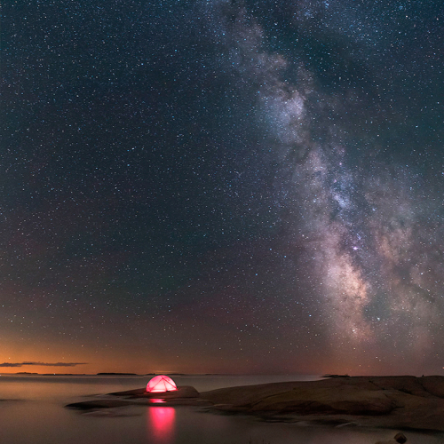 2nd Merit Ont Richmond Hill Camera Club Qing Li Killarney Ontarion Milky Way