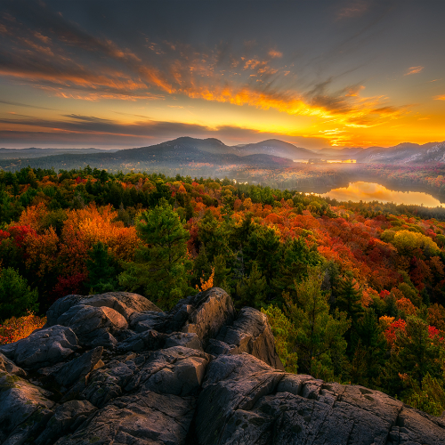 2nd Merit Award Ben Liu Bleeding Mountain Top