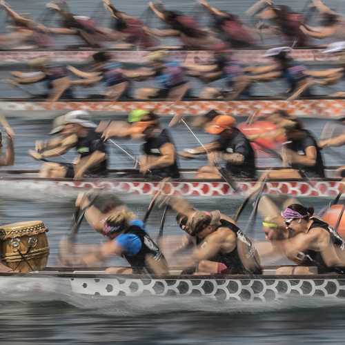 2nd Merit Award Person Toronto Camera Club Janna Cheng Brown Dragon Boat Race