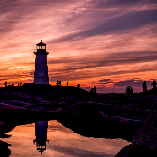 3rd Merit NS Jill Lam Sunset In Peggy Cove
