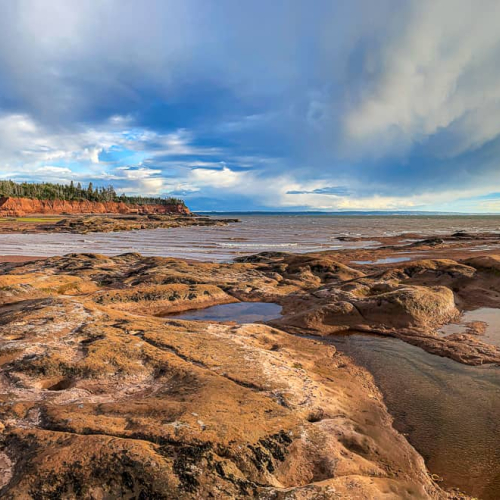 3rd Merit Award - NS - Langley Camera Club - Kayla Stevenson - Fundy Tides At Thomas Cove