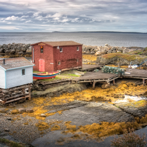 Bronze Medal Hans Arnold Low Tide At Blue Rocks