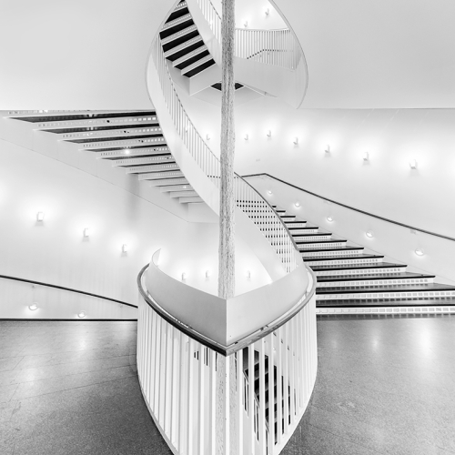 Bronze Medal He Zhao Spiral Staircase