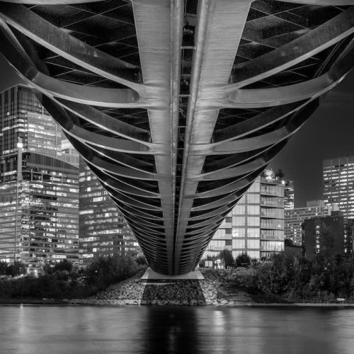 GOLD MEDAL Foothills Camera Club Alan Medlow Under The Peace Bridge