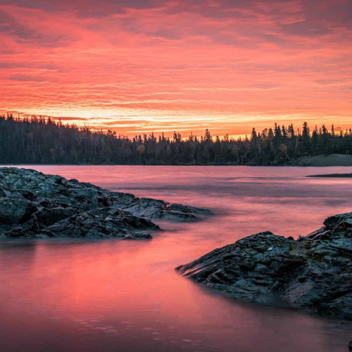 GOLD MEDAL London Camera Club Bruce Farrer Sunrise   Wawa Ontario