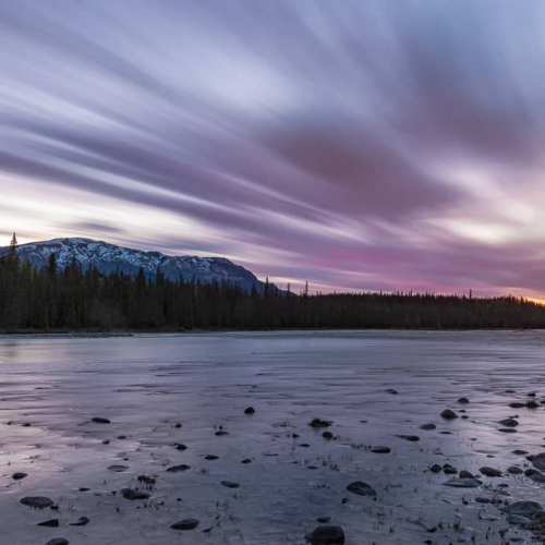 HONOUR AWARD Dan Sigouin Athabasca River Sunset