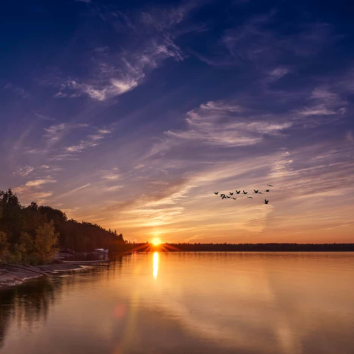 HONOUR AWARD Philip Wong Windfall Lake Sunset
