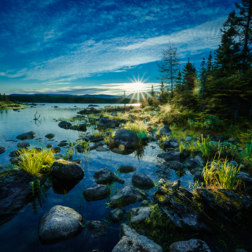 HONOUR AWARD - Photographic Guild Of Nova Scotia - Stephan Martin - Gros Morne Daybreaking