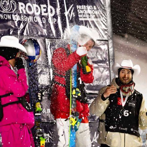 Honour Award Foothills Camera Club Laura James SPO Snow Rodeo Ski Winners 2023