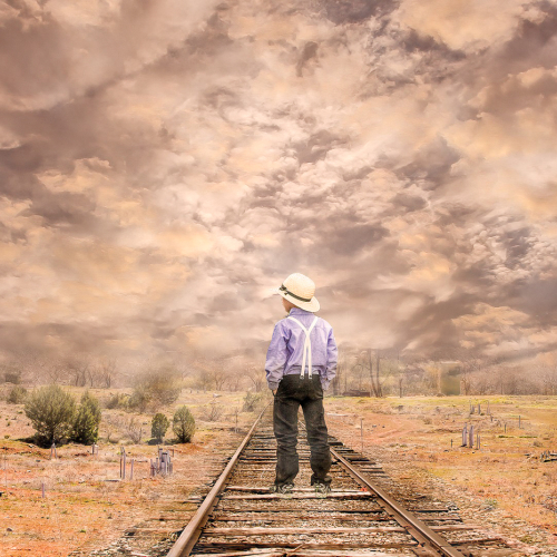 Honour Award Grand River Imaging & Photographic Society Randy Valentine Boy On Tracks
