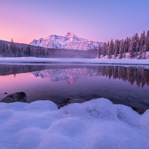 Honour Award Jiahua Elite Photography Association Yun Wang Sunrise In Jasper