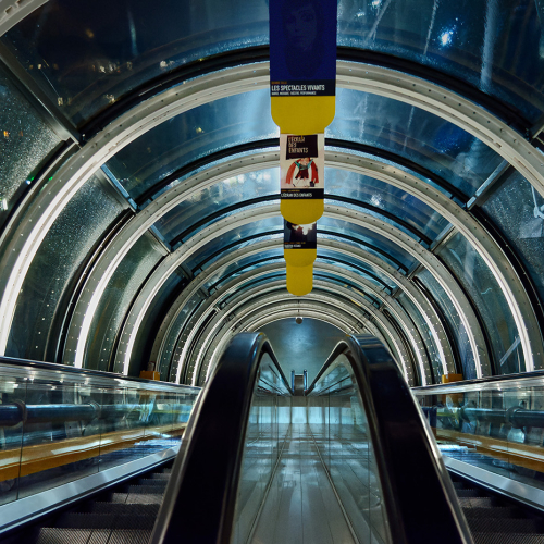 Honour Award Manfred Mueller Escalator Pompidou Centre Paris