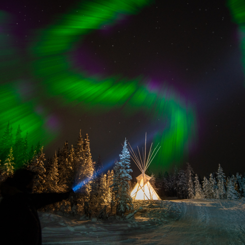 Honour Award Philip Wong Aurora Borealis At Yellowknife