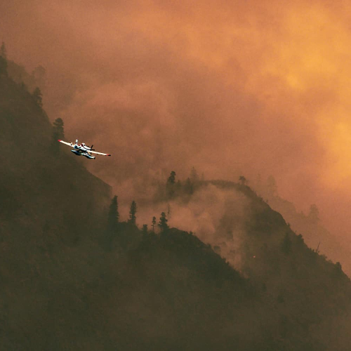 Honour Award Trevor Reeves ENV Braving The Smoke Ik'Mip Fire