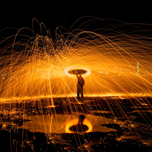 Ken Renton Lightshow On The Waterfront