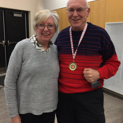 Lance Gitter CAPA PJ Gold Presented By TDPC CAPA Rep Diana Noriel