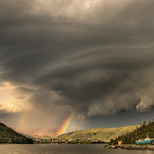 SILVER MEDAL Michael Winsor A Rainbow In The Storm