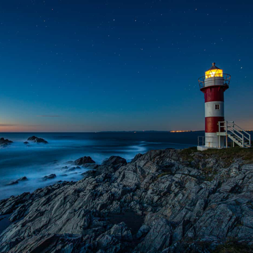 SILVER MEDAL Michael Winsor Green Point Lighthouse Twilight