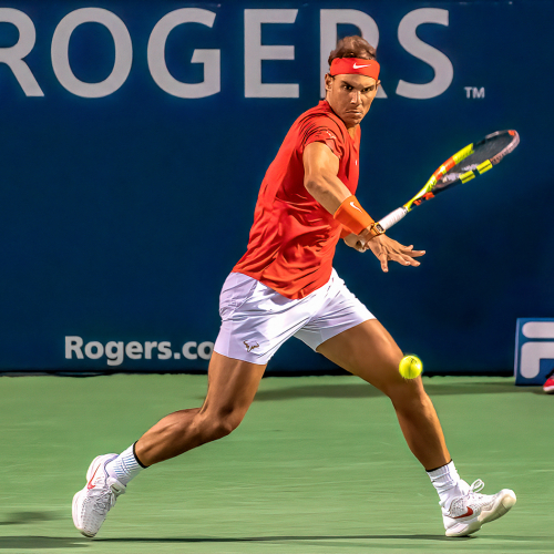 Silver Medal - Yung Niem's "Rafael Nadal At Rogers Cup 2018"