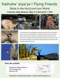 Cim Macdonald Show at the Cowichan Museum